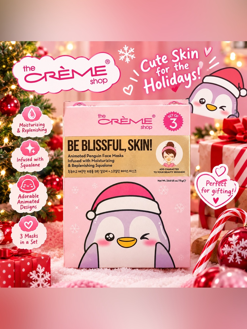 The Crème Shop Be Blissful, Skin! Animated Face Mask